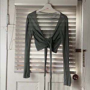 Wraparound cardigan